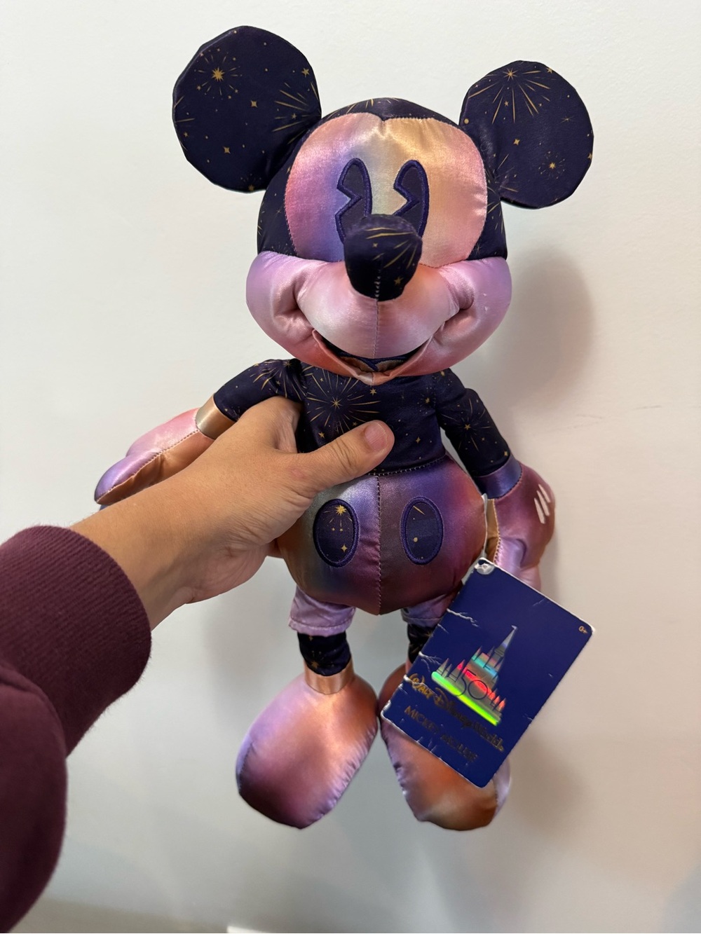 2023 Disney Parks 50th Anniversary Mickey Mouse Grand Finale Fireworks Plush Toy